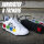 BREEZY ROLLERS Splash white/black