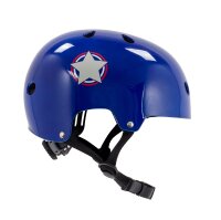 SFR Kids Helm verstellbar blau onesize 46-52cm