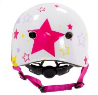 SFR Kids Helm verstellbar weiss onesize 46-52cm